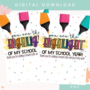 Porta tarjetas de regalo imprimible para maestros de fin de año escolar / Porta tarjetas de regalo "El verano está aquí" / Regalo para maestros del último día de clases / Vacaciones de verano