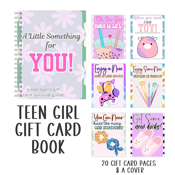 Gift cards sale for teenage girl