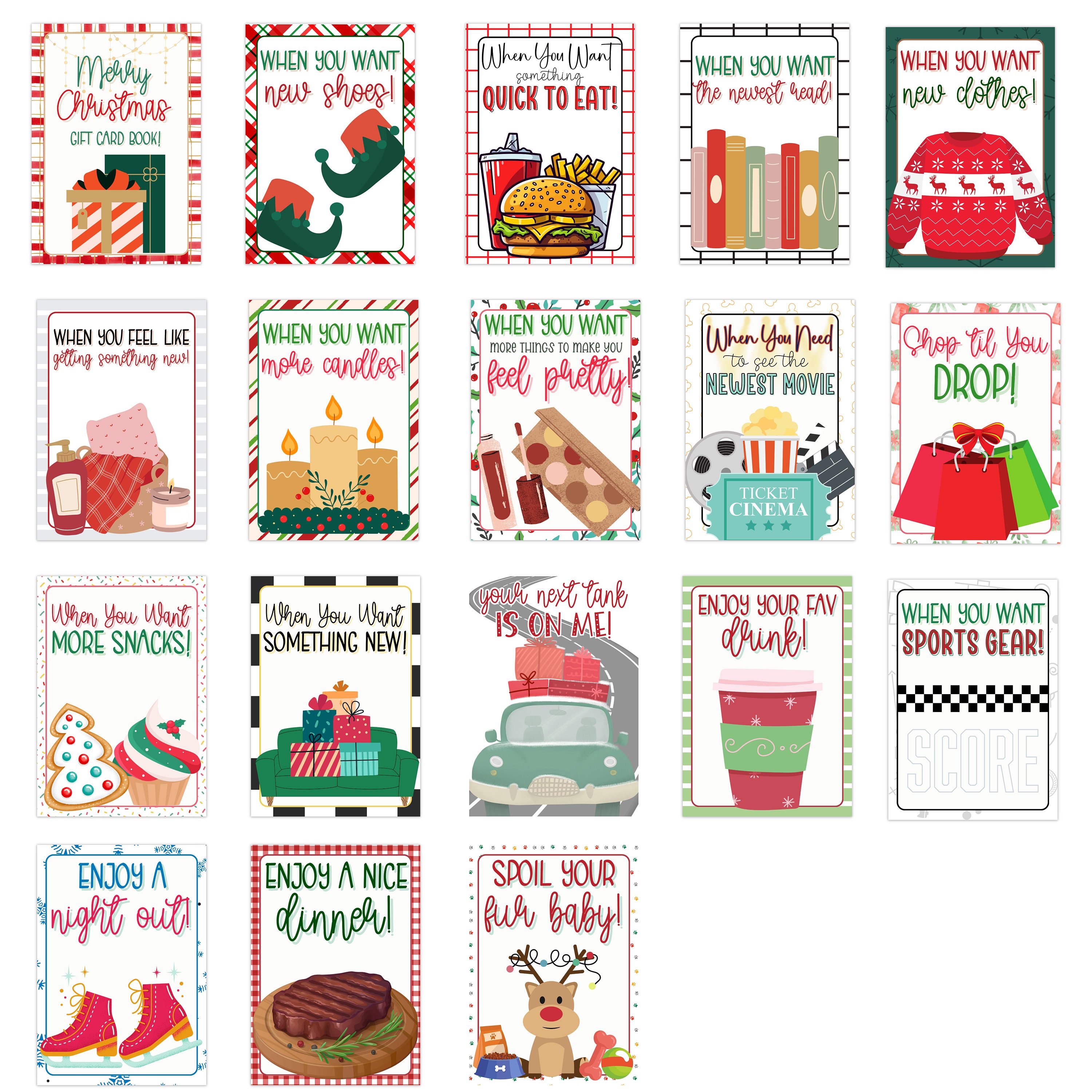 Christmas Good Gift Cards For Kids New Christmas Greeting Card