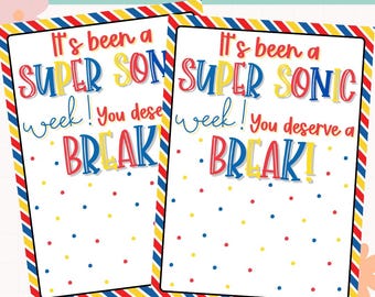 Printable Dinner Teacher Back to School Gift Card Holder | First Week of School | Back 2 School Gift Card Holder | Super Sonic Teacher