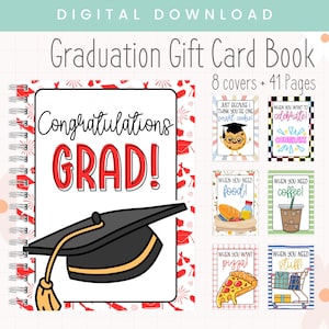 Libro dei buoni regalo per la laurea / Libro dei buoni regalo per la laurea / Libro dei buoni regalo stampabile