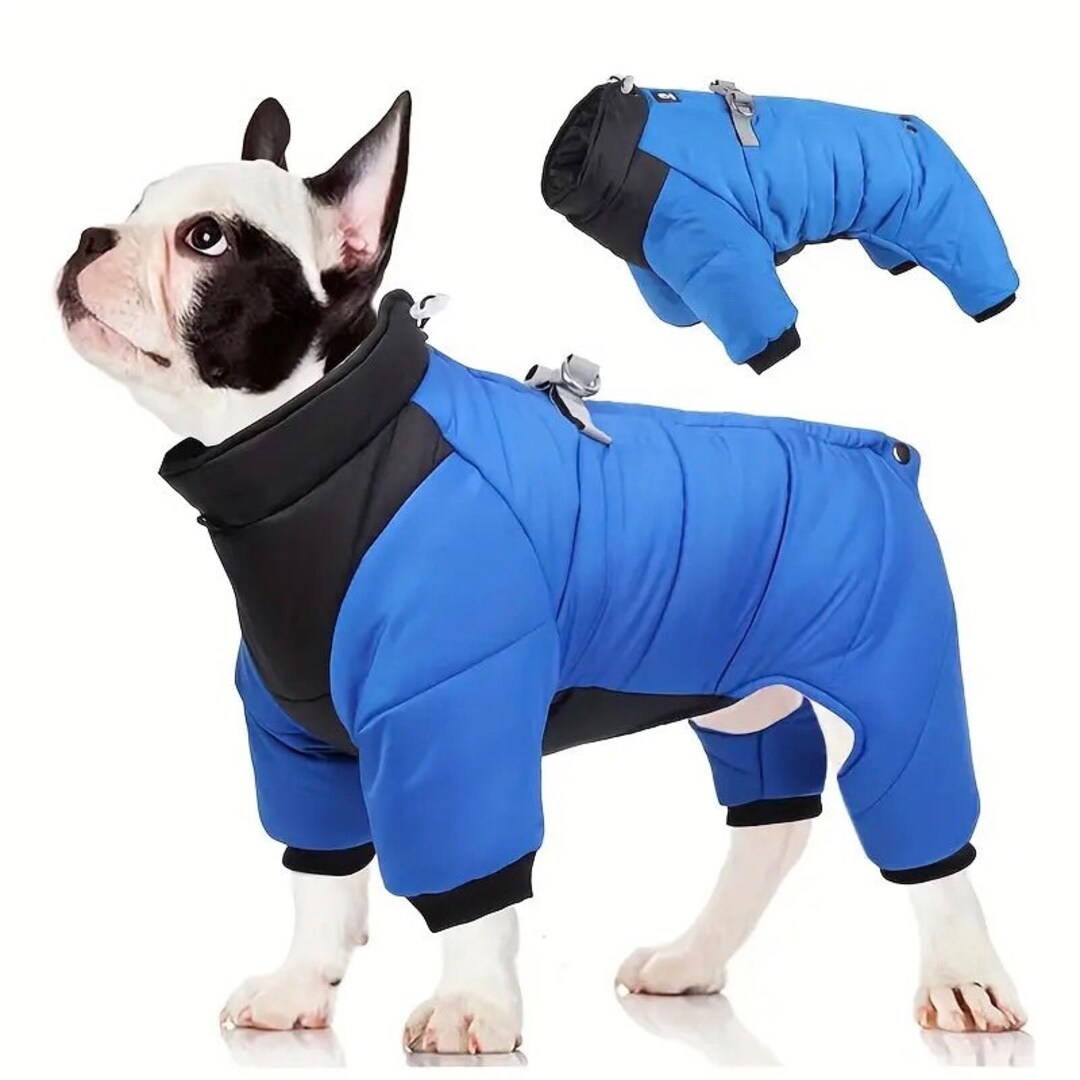 Dog Waterproof Winter Jacket With Harness Waterproof Dog Coat Multifunctional Puppy Clothing