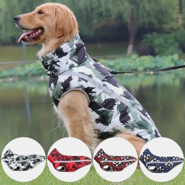 Waterproof Dog Coat With Underbelly Etsy UK