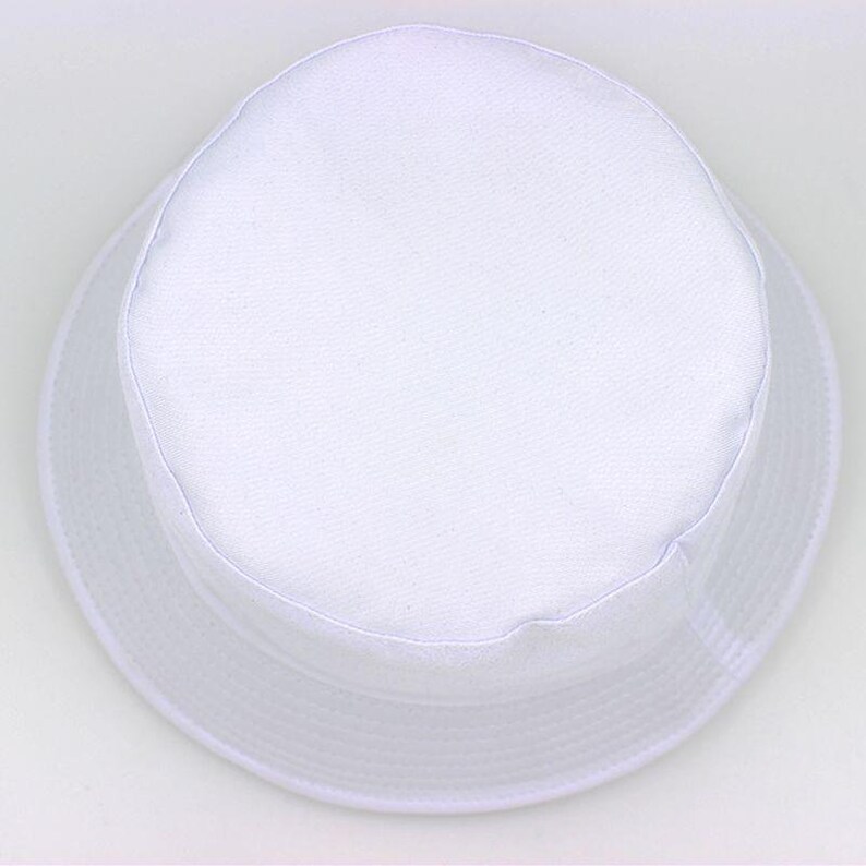 Plain White Bucket Hat Unisex One Size Fancy Hat Summer Style Etsy