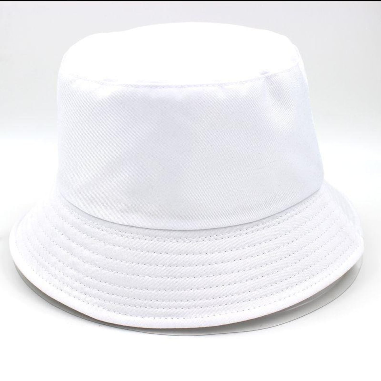 Plain White Bucket Hat Unisex One Size Fancy Hat Summer Style Etsy