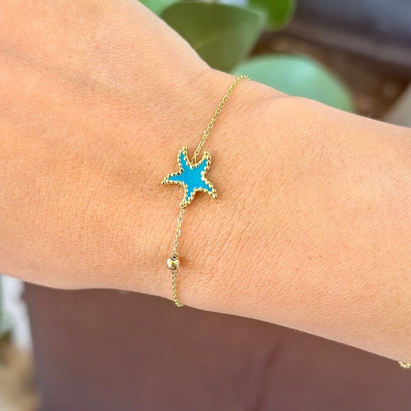 Starfish Bracelet | 18K Gold | Ella Creations Jewelry