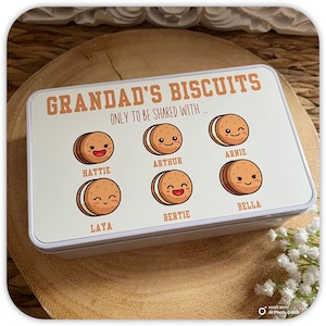 Personalised Biscuit Tin