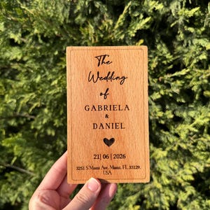 Gravierte Hochzeitskarten aus Holz, benutzerdefinierte Hochzeitseinladungen aus Holz, Gravur Holzeinladung, Hochzeitseinladungskarte Holz, Boho-Hochzeit einladen