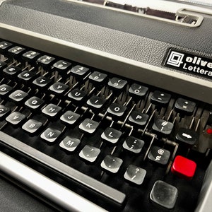 Typewritten letter, story or other longform content using an antique Olivetti typewriter
