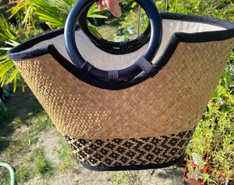 Handmade Eco-Friendly Natural eagle grass bag, Environmentally friendly purse, Fashion bag, stylish purse, handmade purse, summer bag