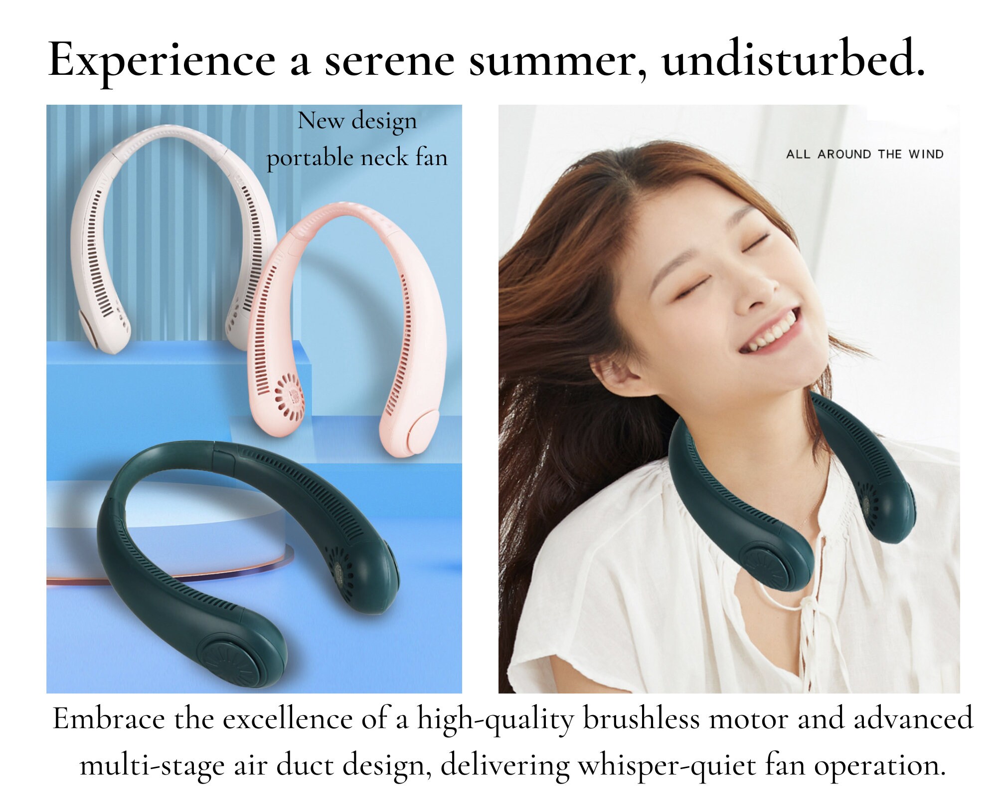 Portable Neck Fan - Etsy Canada