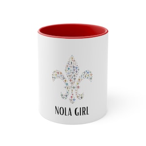 NOLA Girl- New Orleans themed Coffee Mug