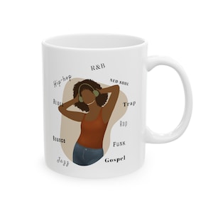 Black Music Mug