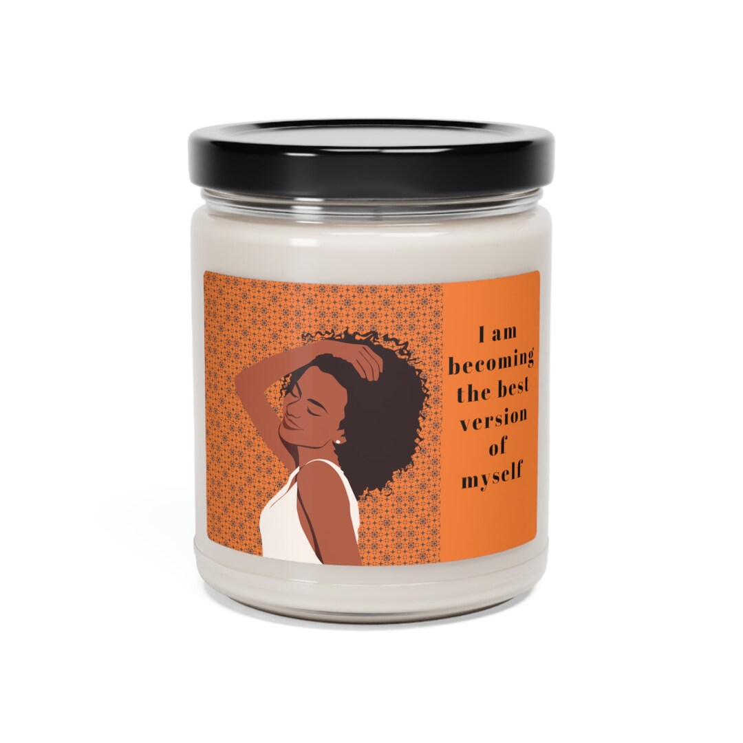 Positive Affirmation Candle Manifestation African American Etsy