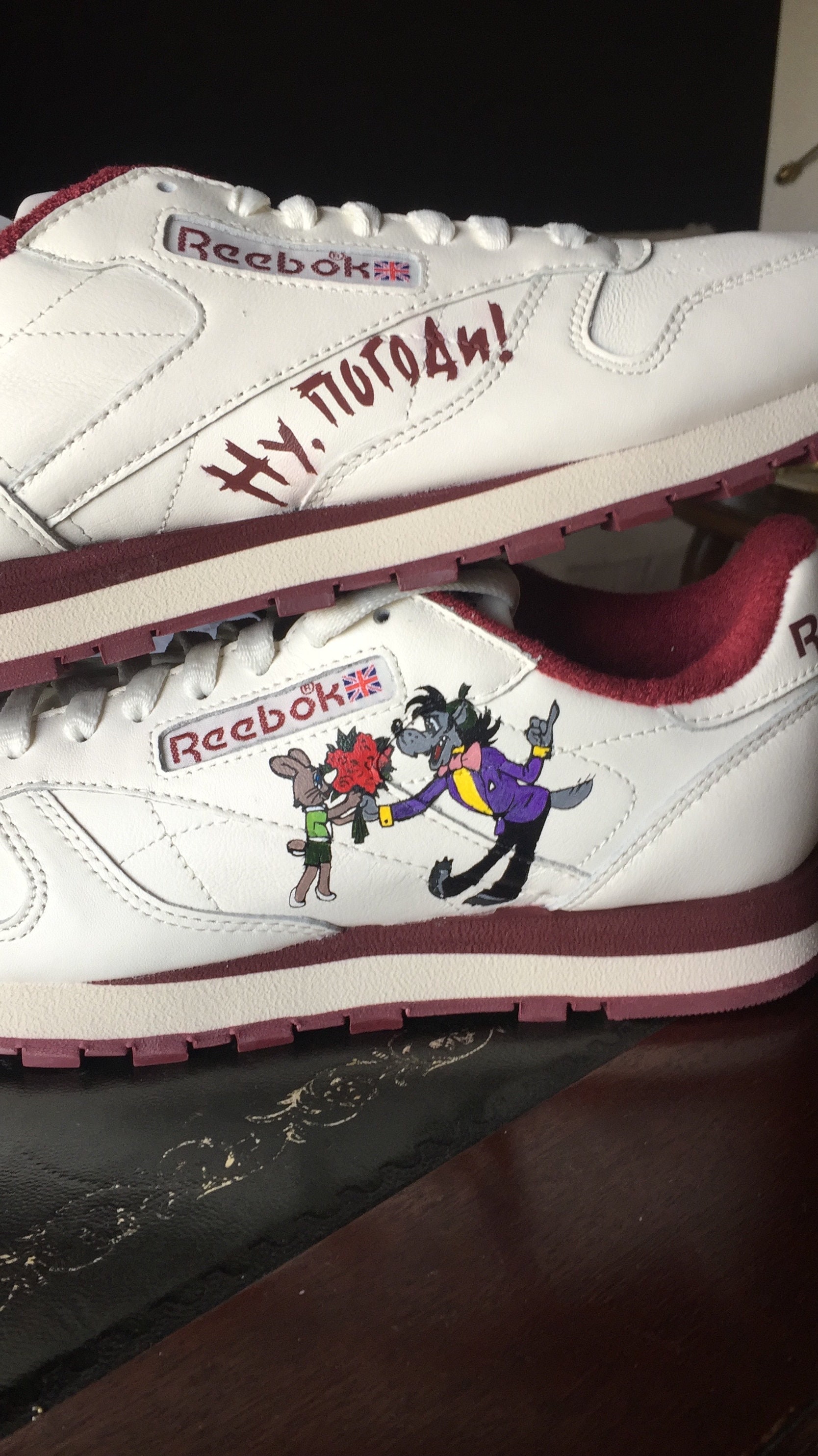 Custom made air force 1 nu pogodi comic handmade etsy