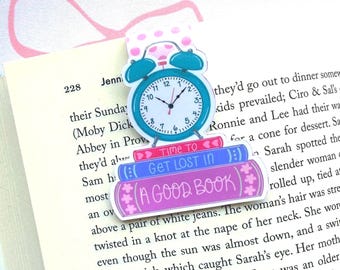 Magnetic Bookmark: Time To Get Lost In A Good Book