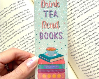 Tea Lover Bookmark: Laminated Bookmark