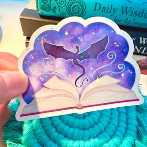 Dragon Fantasy Sticker | Vinyl Sticker | Dragon Sticker | Fantasy Sticker