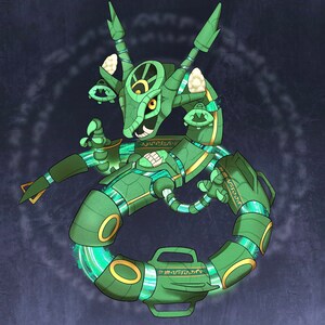 Rayquaza sprites gallery