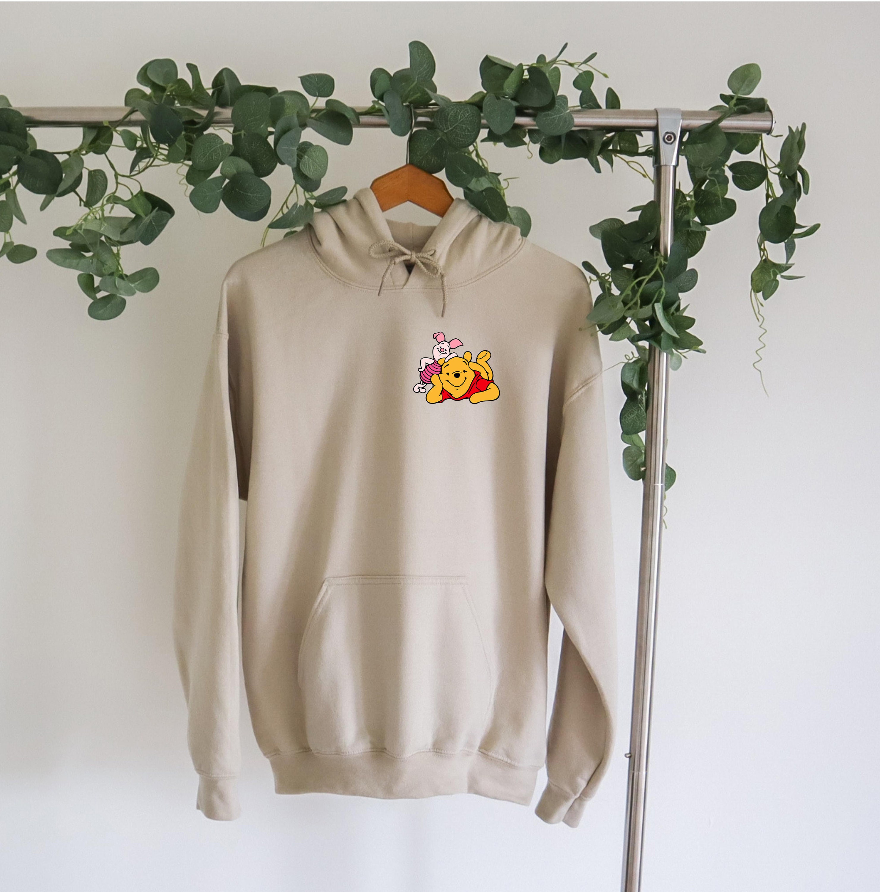 Winnie the Pooh & Piglet Hoodie, Winnie the Pooh Hoodie, Pooh Shirt ...