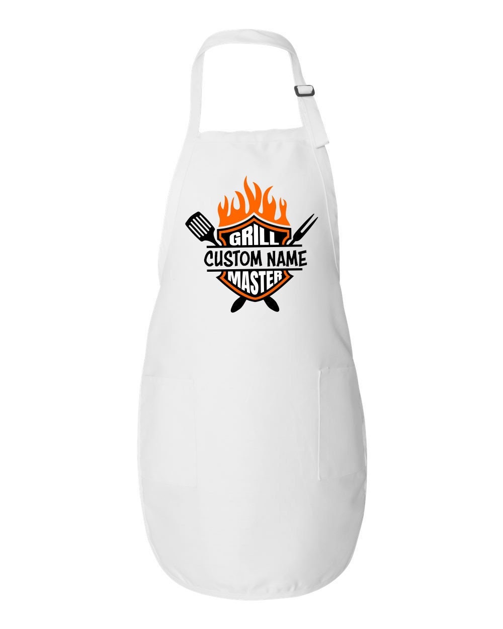 Grill Master Apron, Customized Apron, Personalized Apron, Dad Apron