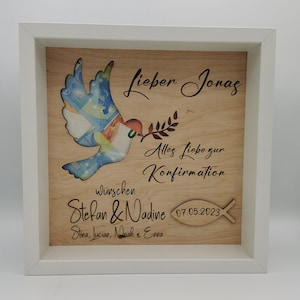 Konfirmation/ Geldgeschenk/ Taufe/Hochzeitsgeschenk /Geldgeschenk/Geburtstagsgeschenk/ holz /personalisiert