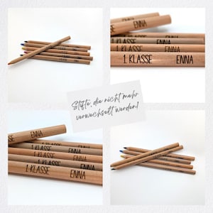 Kleurpotloden voor schoolinschrijving, gepersonaliseerd met naam, cadeau-idee voor schoolinschrijving voor de schoolcone, gevulde snoepcone voor de start van het schooljaar