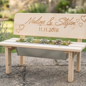 Diy blumenbank
