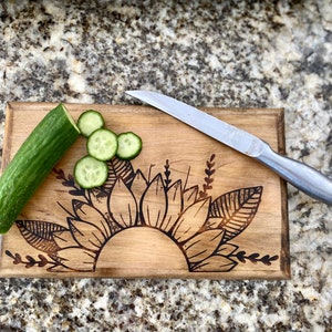 Wood cutting board