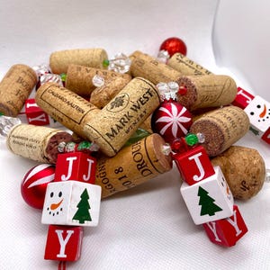 Wine Cork Garland - Joy