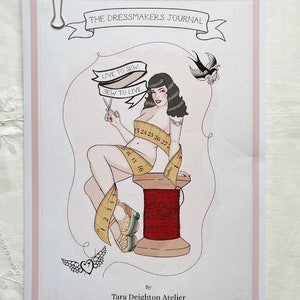 The Dressmakers Journal ~ PDF  downloadable Sewing Planner