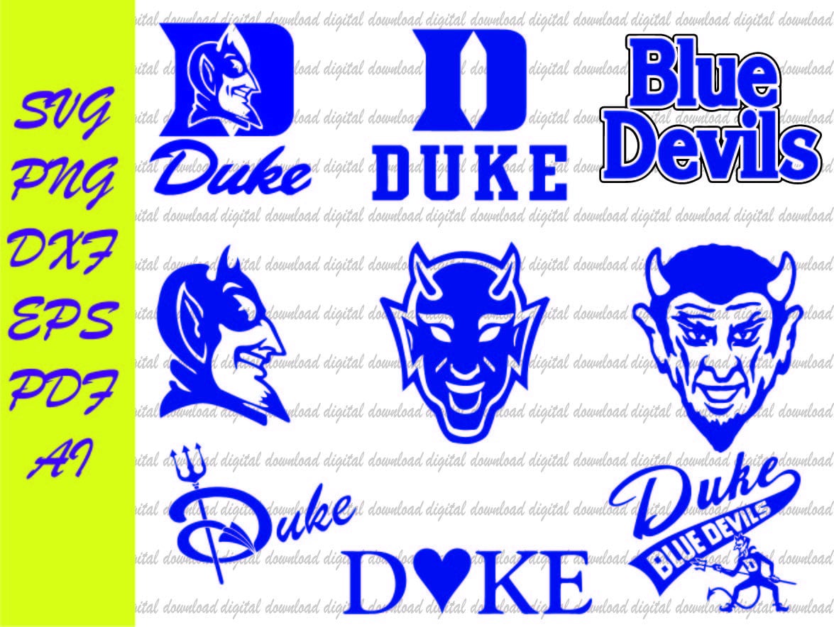 Duke Blue Devils Clip-On Water Bottle - 16 oz