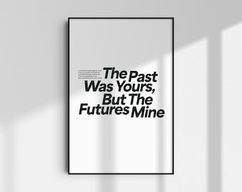 Letras de canciones de The Stone Roses (Impresión digital) / Póster de música indie rock (Descarga digital)