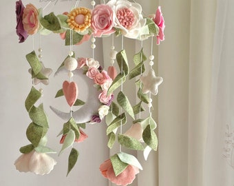 Baby mobile Ocean, Marine decor in the children's room, ocean decor, Marine mobile, Whale, turtle, corals, jellyfish