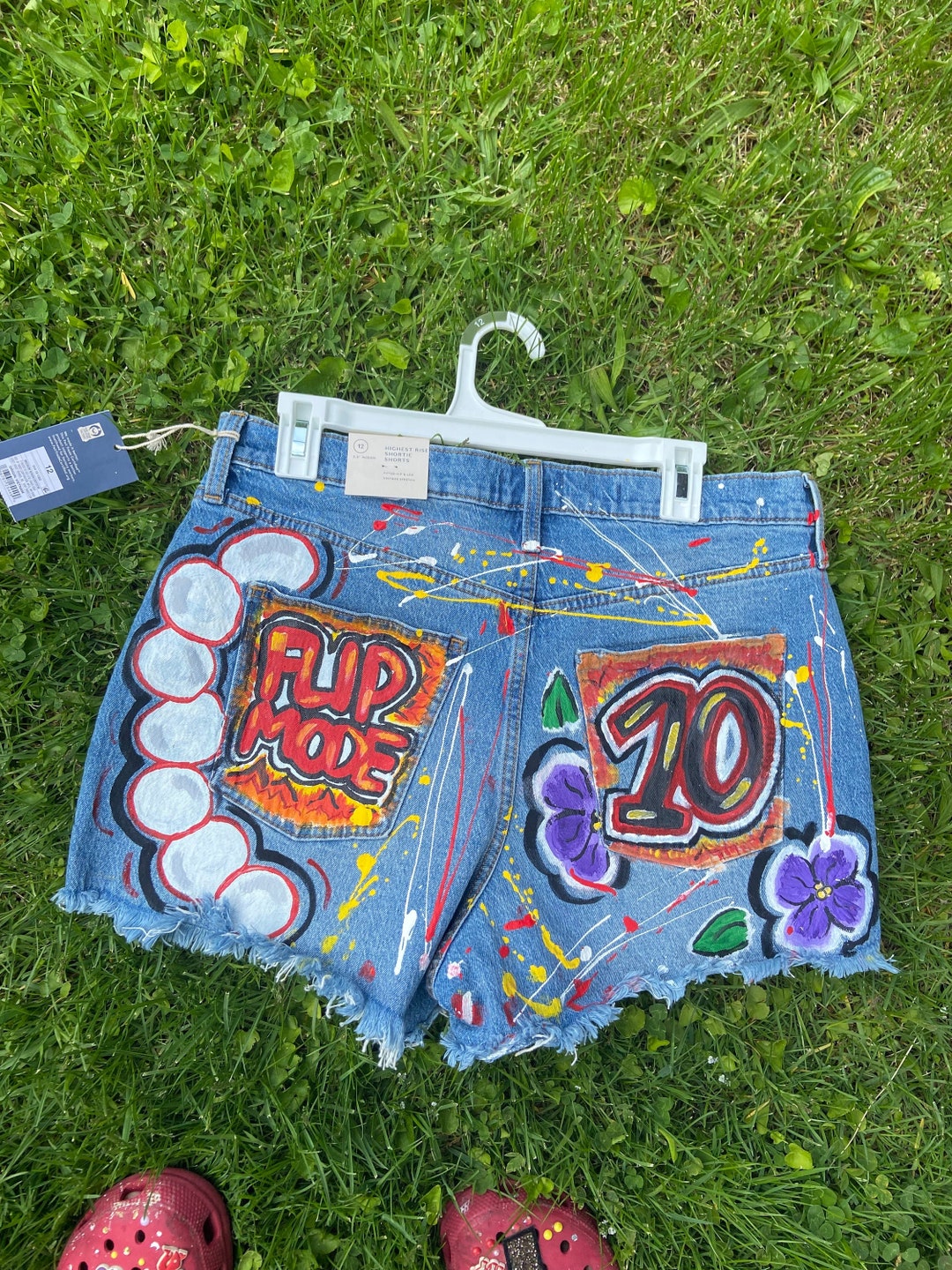 Custom Painted Pants Greek Etsy custom-painted-pants-greek-etsy