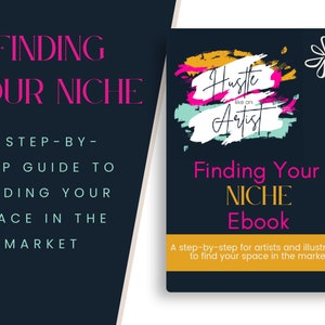 Finding Your Niche eBook || Art Business Handbook, Artists on Etsy, Small Business Guide for Creatives, How to Sell Art Guide, Art Business