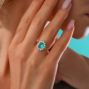 Personalized Birthstone Ring, Handmade Ring Jewelry for Her, Birthstone Ring for Mom, Gifts for Girlfriends, Anniversary Gift for Wife
