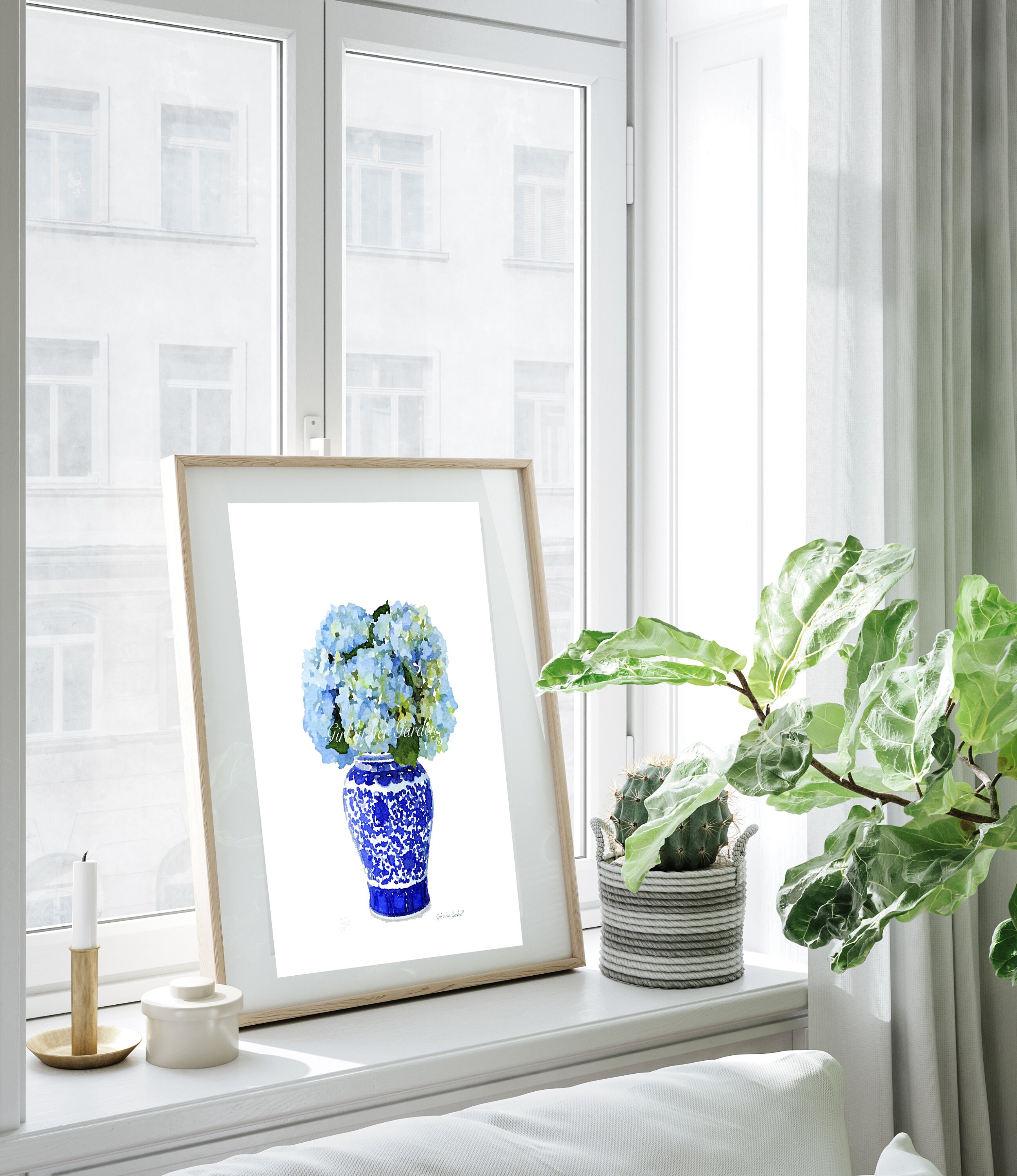 Floral Wall Art, Wall Art Printable, Preppy Room Decor, Chinoiserie Art ...