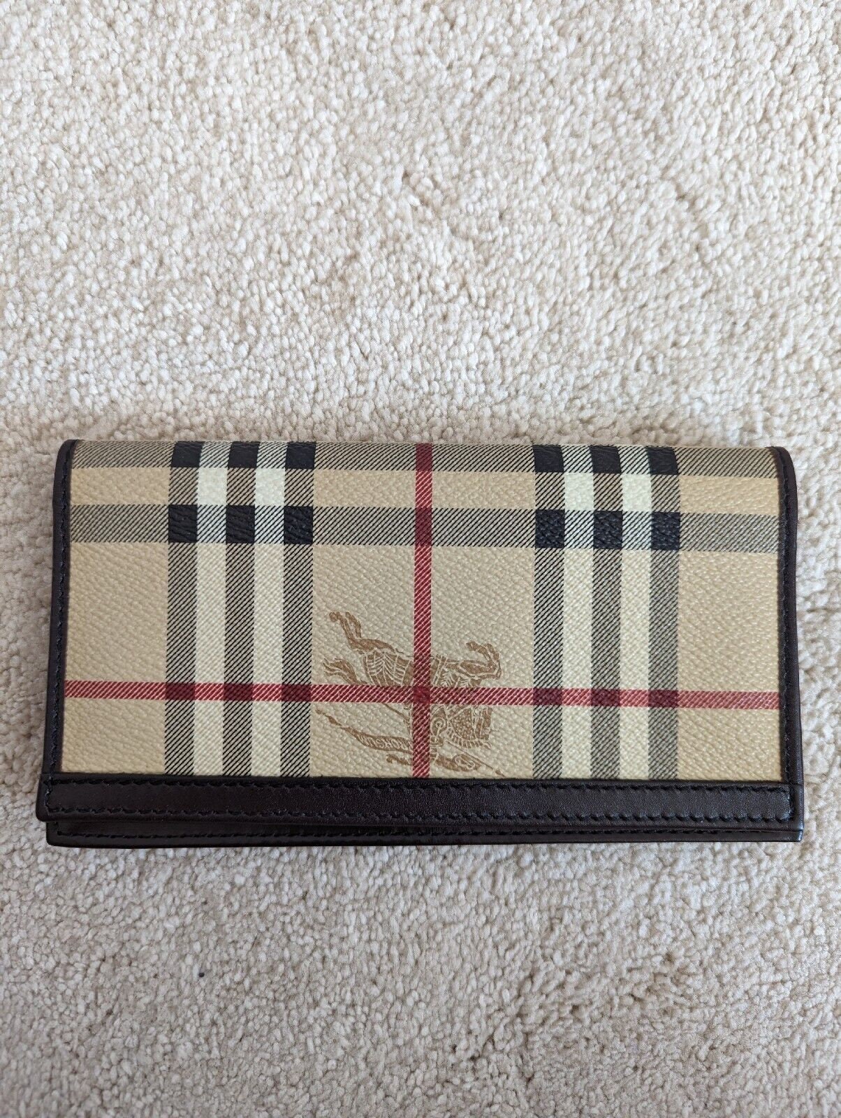 Burberry Vintage Check Beige Wallet