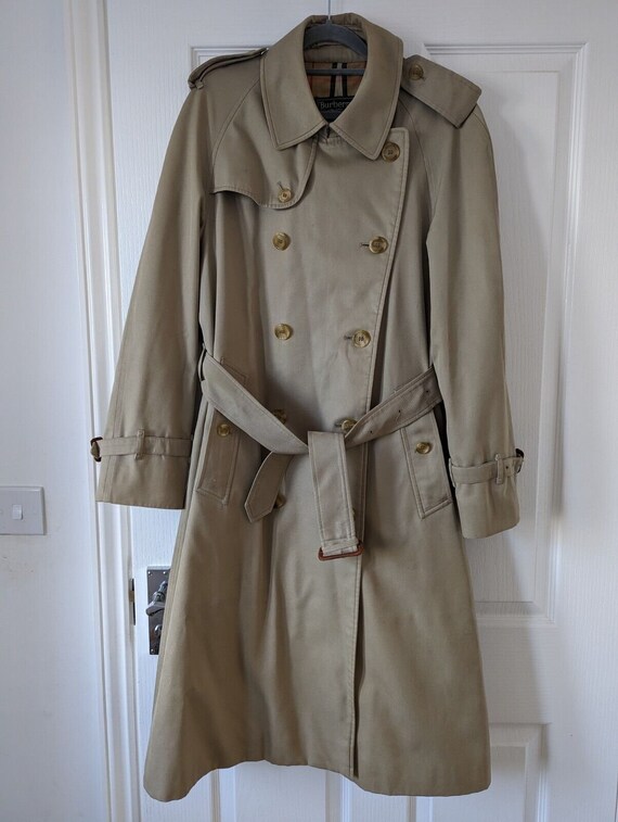 vintage burberry mac mens