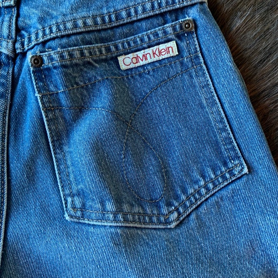 Vintage ‘80s Calvin Klein straight leg jeans - image 4