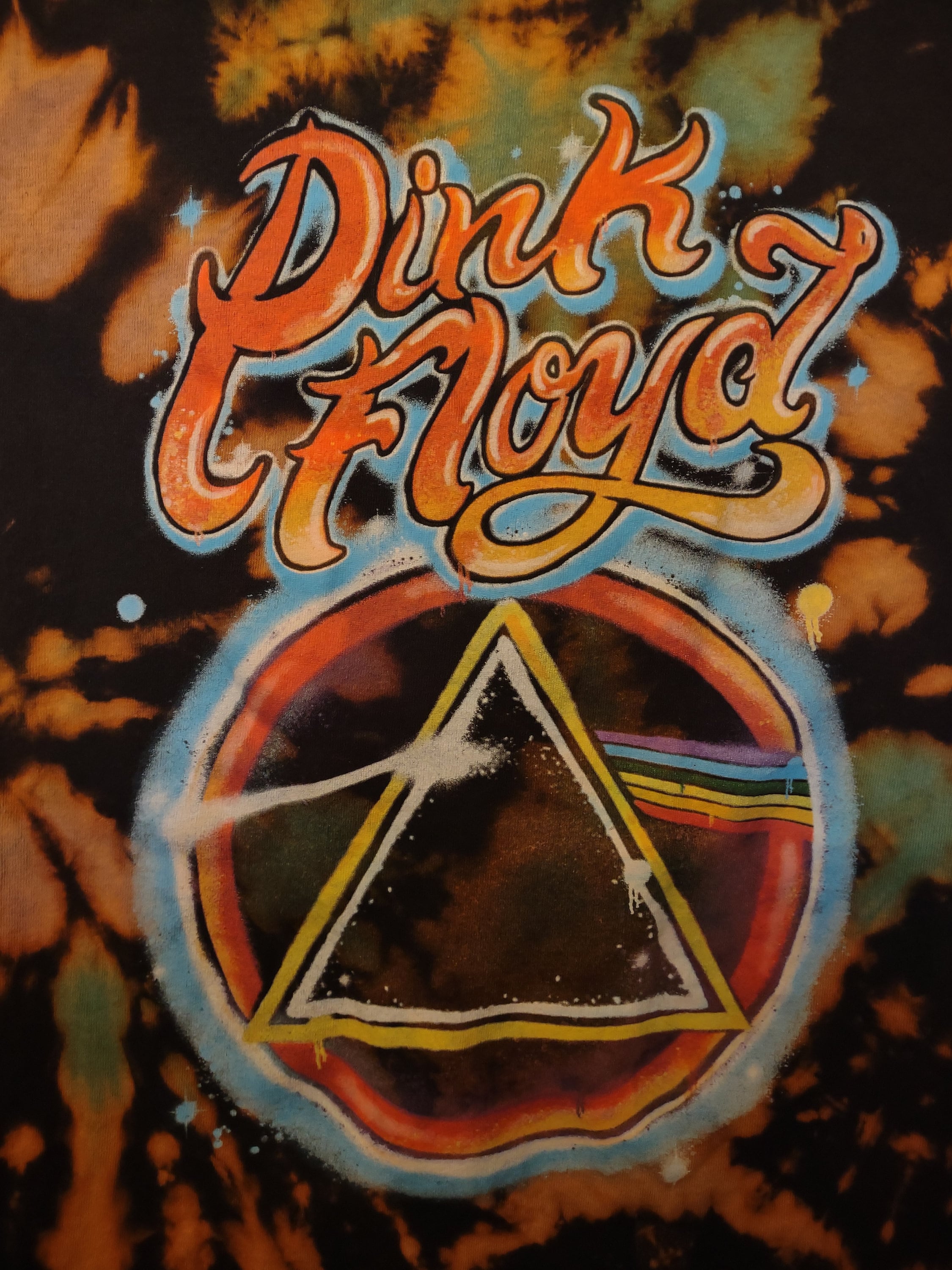 Pink floyd sale bleached shirt