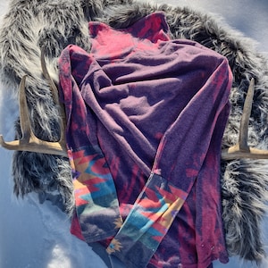 Bleach art south west cowl neck shirt