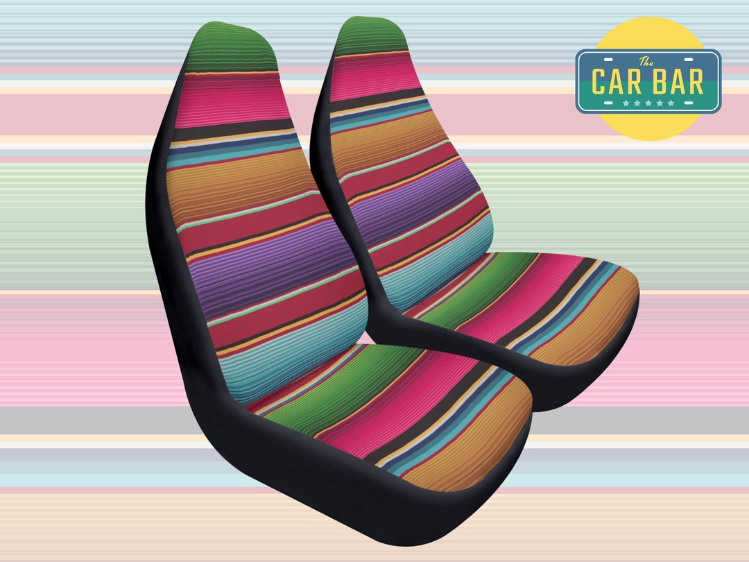 Baja Serape Mexican Pet Car Seat Cover main image 0
