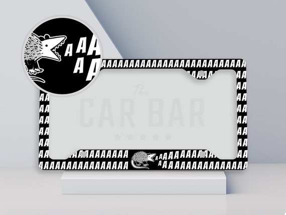 Decorative license plate covers discount