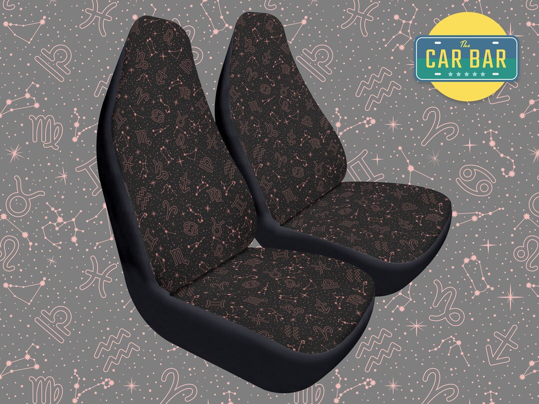 Capricorn Astrology Gothic Witch Pet Car Seat Cover