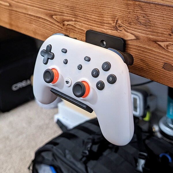 Universal Controller Wall Hanger (Command strip or screw mount)