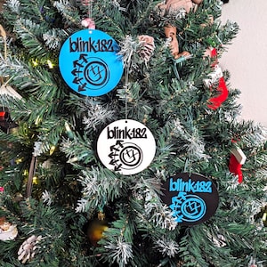 Enfeite de árvore de Natal Blink182