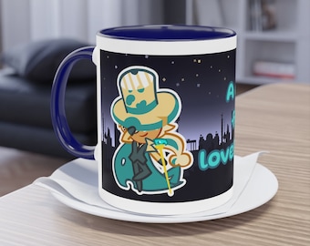 Taza de dos tonos Roguefort, 11 oz / Cookie Run