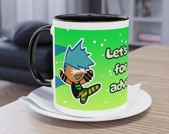 Taza de dos tonos Dino-Sour, 11 oz / Cookie Run